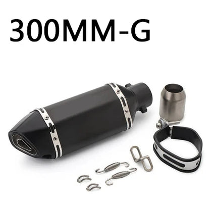 51mm Motorcycle Exhaust Pipe Modified Muffler Pipe Echappement Moto Db Killer for Akrapovic XJ6 MT07 09 03 Universal Accessories