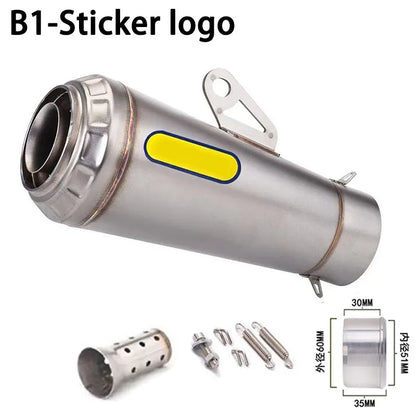 Universal Motorcycle ARROW Exhaust Muffler DB Killer GP Motocross Escape  For Yamaha R1 R3 R6 CBR1000RR MT07 09 Z1000