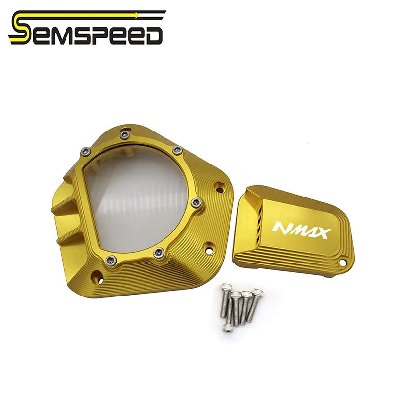 For Yamaha NMAX155CC 125CC 150CC 2020-2024 2021 2022 2023 Modified Parts Engine Protection Cover NMAX Transparent Clutch Cover