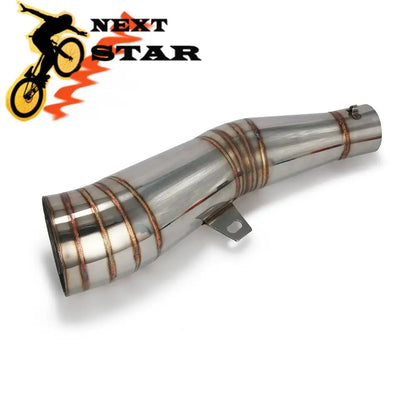 Universal 38-51MM Motorcycle Exhaust Pipe Muffler Escape Accessory For 38-51MM Dirt Bike Street Bike Scooter ATV Quad