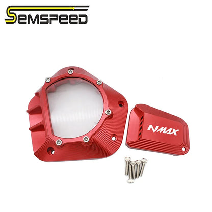For Yamaha NMAX155CC 125CC 150CC 2020-2024 2021 2022 2023 Modified Parts Engine Protection Cover NMAX Transparent Clutch Cover