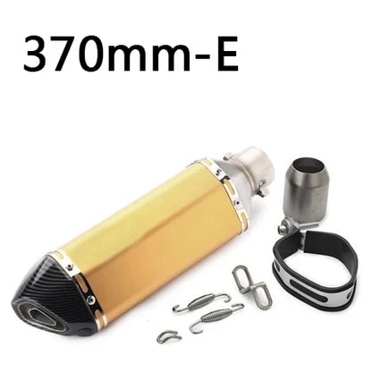 51mm Motorcycle Exhaust Pipe Modified Muffler Pipe Echappement Moto Db Killer for Akrapovic XJ6 MT07 09 03 Universal Accessories