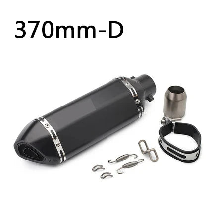 51mm Motorcycle Exhaust Pipe Modified Muffler Pipe Echappement Moto Db Killer for Akrapovic XJ6 MT07 09 03 Universal Accessories