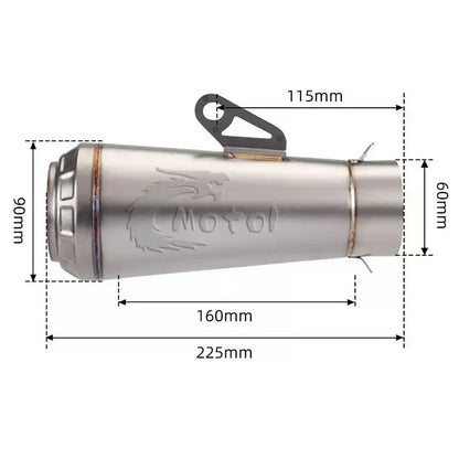 Universal Motorcycle ARROW Exhaust Muffler DB Killer GP Motocross Escape  For Yamaha R1 R3 R6 CBR1000RR MT07 09 Z1000