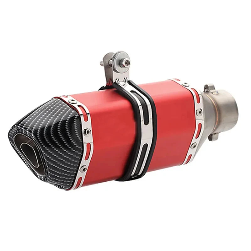 51mm Motorcycle Exhaust Pipe Modified Muffler Pipe Echappement Moto Db Killer for Akrapovic XJ6 MT07 09 03 Universal Accessories