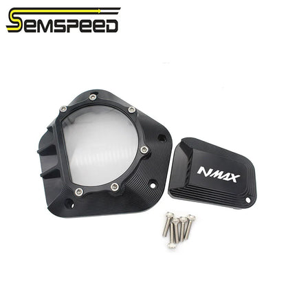 For Yamaha NMAX155CC 125CC 150CC 2020-2024 2021 2022 2023 Modified Parts Engine Protection Cover NMAX Transparent Clutch Cover