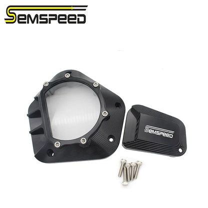 For Yamaha NMAX155CC 125CC 150CC 2020-2024 2021 2022 2023 Modified Parts Engine Protection Cover NMAX Transparent Clutch Cover