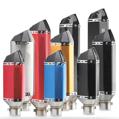 51mm Motorcycle Exhaust Pipe Modified Muffler Pipe Echappement Moto Db Killer for Akrapovic XJ6 MT07 09 03 Universal Accessories