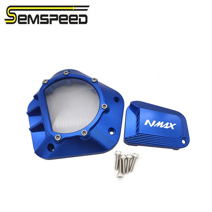 For Yamaha NMAX155CC 125CC 150CC 2020-2024 2021 2022 2023 Modified Parts Engine Protection Cover NMAX Transparent Clutch Cover