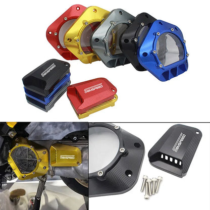 For Yamaha NMAX155CC 125CC 150CC 2020-2024 2021 2022 2023 Modified Parts Engine Protection Cover NMAX Transparent Clutch Cover