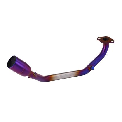 Motorcycle Exhaust System Escape Scooter Slip on Front Link Pipe 51mm For Honda PCX125 PCX150 PCX 125 150 Before 2024