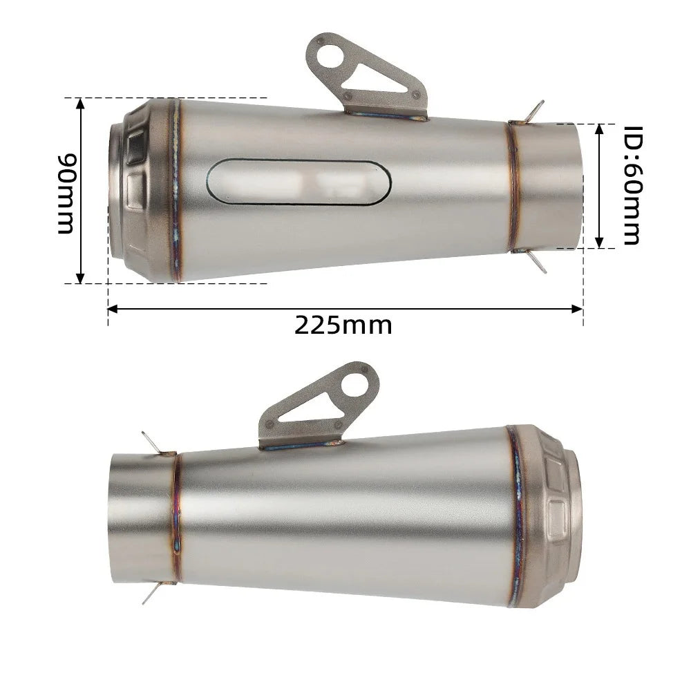 Universal Motorcycle ARROW Exhaust Muffler DB Killer GP Motocross Escape  For Yamaha R1 R3 R6 CBR1000RR MT07 09 Z1000