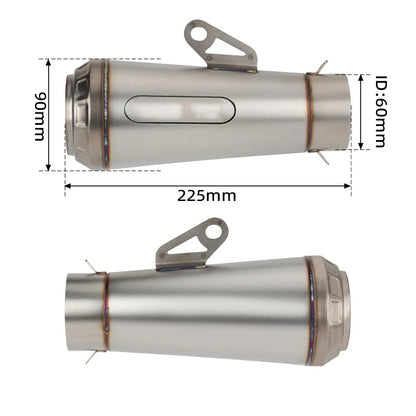 Universal Motorcycle ARROW Exhaust Muffler DB Killer GP Motocross Escape  For Yamaha R1 R3 R6 CBR1000RR MT07 09 Z1000