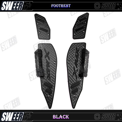 Motorcycle Accessories Footrest Step Footboard Footpads Pedal Plate Foot Pegs For YAMAHA XMAX 300 2017-2025 Anti Wrestling
