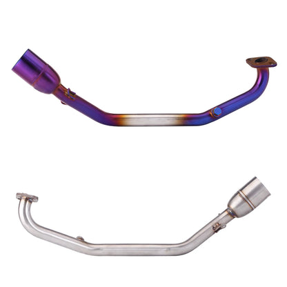 Motorcycle Exhaust System Escape Scooter Slip on Front Link Pipe 51mm For Honda PCX125 PCX150 PCX 125 150 Before 2024