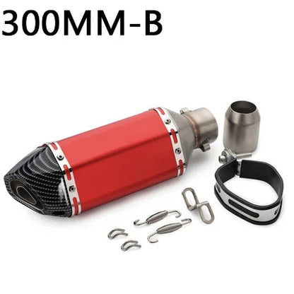 51mm Motorcycle Exhaust Pipe Modified Muffler Pipe Echappement Moto Db Killer for Akrapovic XJ6 MT07 09 03 Universal Accessories