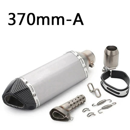 51mm Motorcycle Exhaust Pipe Modified Muffler Pipe Echappement Moto Db Killer for Akrapovic XJ6 MT07 09 03 Universal Accessories