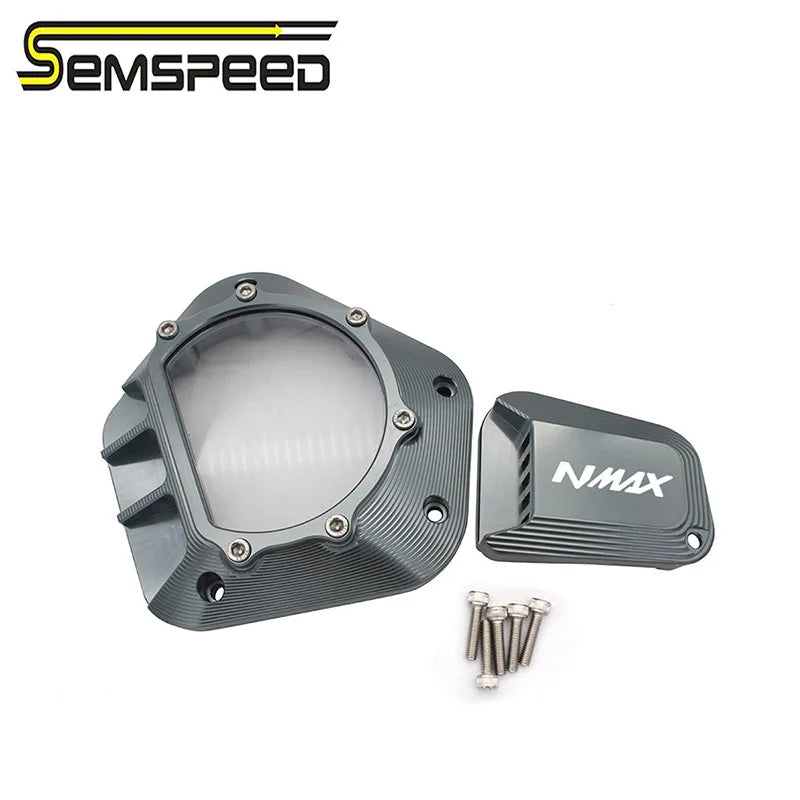 For Yamaha NMAX155CC 125CC 150CC 2020-2024 2021 2022 2023 Modified Parts Engine Protection Cover NMAX Transparent Clutch Cover