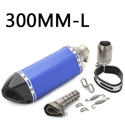 51mm Motorcycle Exhaust Pipe Modified Muffler Pipe Echappement Moto Db Killer for Akrapovic XJ6 MT07 09 03 Universal Accessories