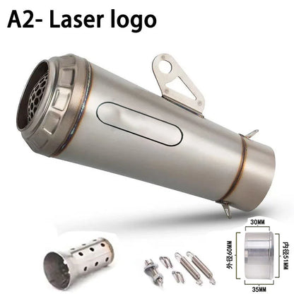 Universal Motorcycle ARROW Exhaust Muffler DB Killer GP Motocross Escape  For Yamaha R1 R3 R6 CBR1000RR MT07 09 Z1000